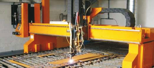 CNC Plasmaschneidanlage